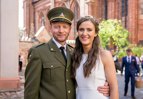 Tomas Balžekas ir Andrė Balžekienė