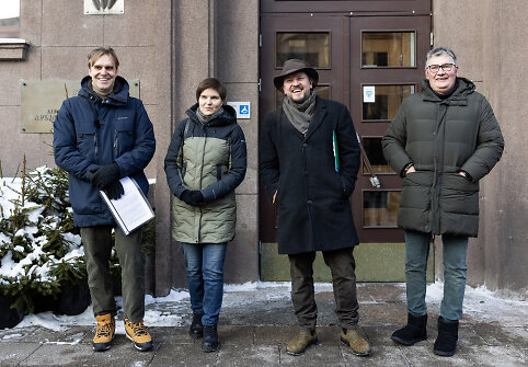 Nevyriausybinių aplinkosaugos organizacijų atstovai įteikė poziciją dėl kurtinių apsaugos steigiant Kapčiamiesčio poligoną.