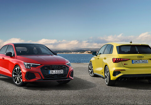 &bdquo;Audi S3 Limousine&ldquo; ir &bdquo;Audi S3 Sportback&ldquo;