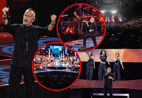 Eros Ramazzotti koncertas &bdquo;Žalgirio&ldquo; arenoje