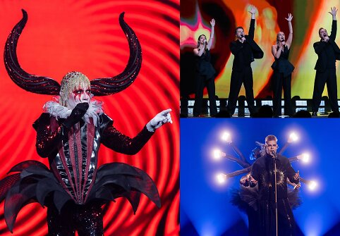 Paskutinio &bdquo;Eurovizijos&ldquo; pusfinalio atrankos filmavimo akimirkos