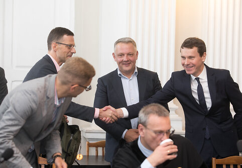 &Scaron;arūnas Gustainis, Eligijus Masiulis, Raimondas Kurlianskis