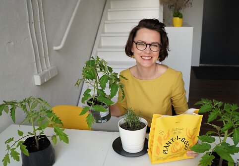„Geltono karučio“ kursų įkūrėja, tinklaraštininkė Lina Liubertaitė.