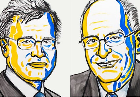 Oliveris Hartas ir Bengtas Holmströmas