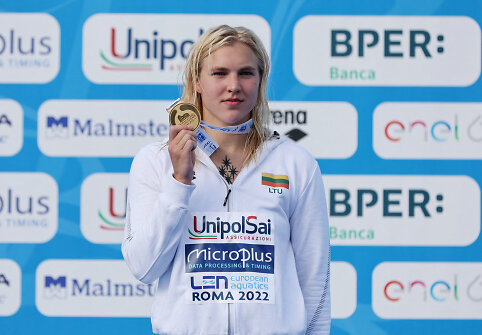 Rūta Meilutytė tapo Europos čempione