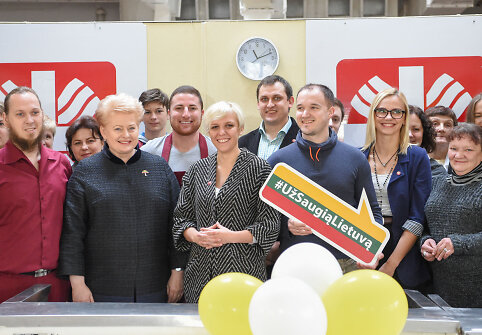 Prezidentė Vilniaus arkivyskupijos „Carito“ Amatų mokymo centre