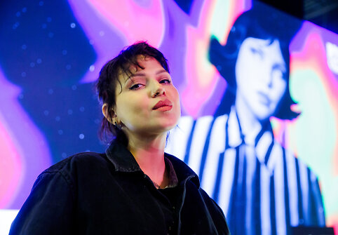 Justė Arlauskaitė-Jazzu Knygų mugėje