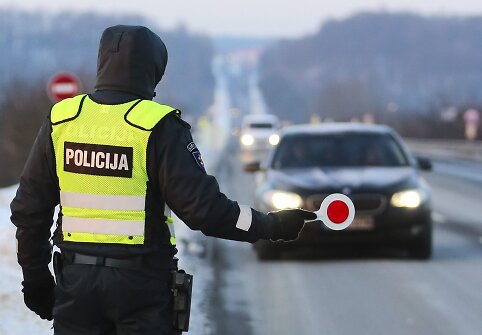 Sausio 2 d. rytinis reidas Vilniuje prie&scaron; neblaivius vairuotojus