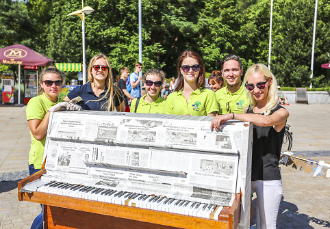 Akcija &bdquo;I&scaron;gelbėk pianiną&ldquo;
