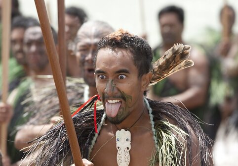 Maori genties palikuonys tradicijas puoselėja iki šiol