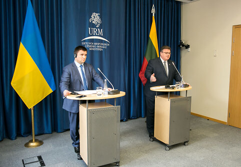 Pavlo Klimkinas ir Linas Linkevičius