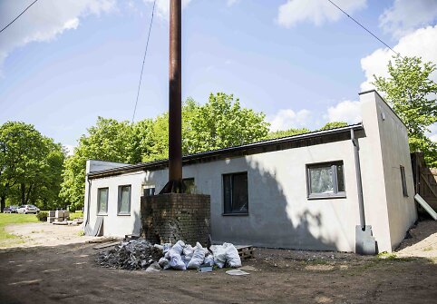 Statiniai Verkių parke