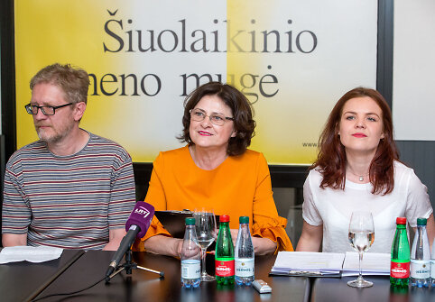 &Scaron;iuolaikinio meno mugės &bdquo;Art Vilnius '17&ldquo; pristatymo spaudos konferencija 