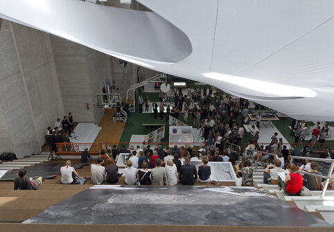 Baltijos paviljono atidarymas Venecijos architektūros bienalėje