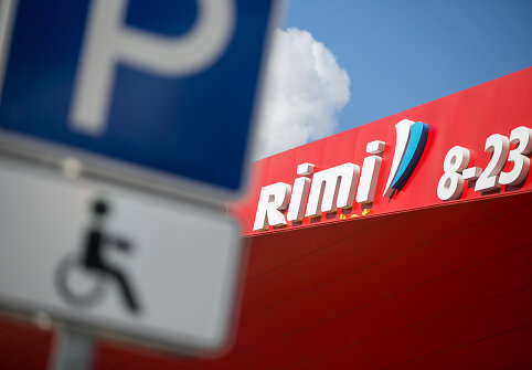 Uždaryta &bdquo;Rimi&ldquo; parduotuvė Linkmenų gatvėje