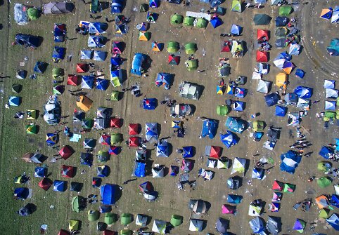 Graikijoje apie 1000 migrantų ie&scaron;ko naujo kelio į Makedoniją