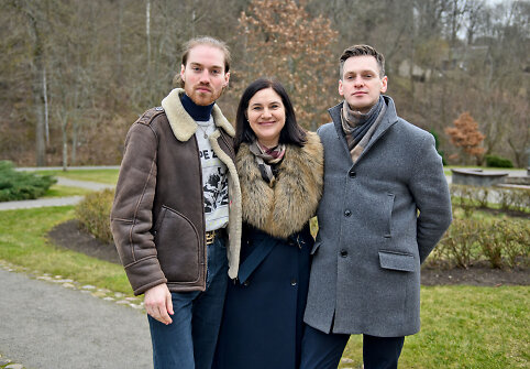 Gabrielius Vagelis, Dalia Vagelienė, Osvaldas Vagelis