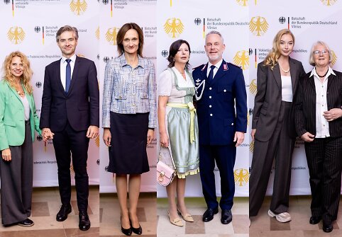 Vokietijos ambasada minėjo 35-ąją Vokietijos Vienybės dieną