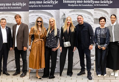 Lietuvos meno pažinimo centre &bdquo;Tartle&ldquo; atidaryta nauja paroda &bdquo;I&scaron;manymo &scaron;e&scaron;ėlyje. Skulptūra iki konteksto&ldquo;