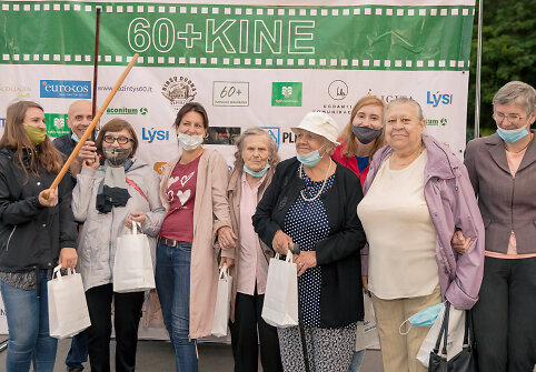 Renginio „60+ KINE“ akimirkos