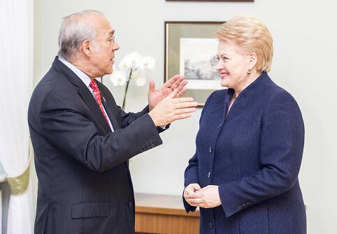 Angelas Gurria ir Dalia Grybauskaitė