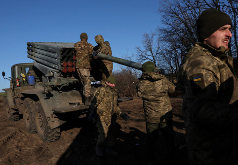 Ukrainos kariai Bachmuto regione