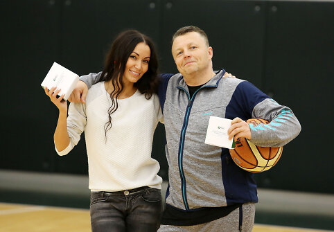 Gediminas Juodeika ir Karina Krysko-Skambinė