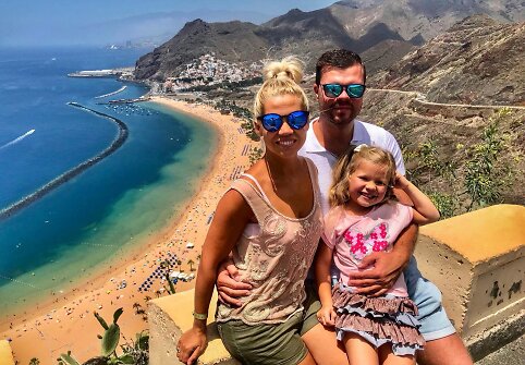 Simono ir jo šeimos gyvenimas Tenerifėje