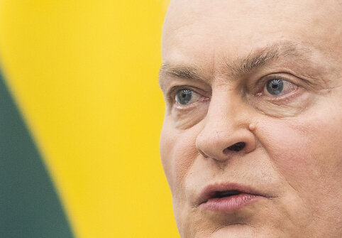 Prezidento Gitano Nausėdos spaudos konferencija apie situaciją Ukrainoje