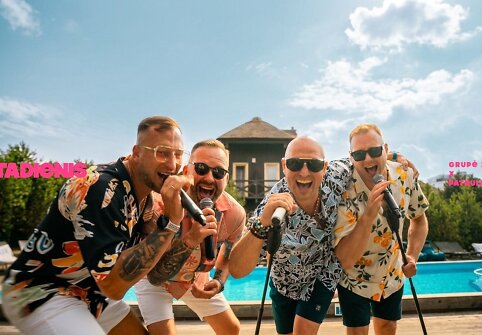 „Grupės 2“ ir „Patrulių“ klipo filmavimas