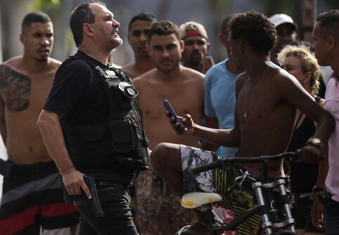 Brazilijos Espirito Santo valstijos policijai paskelbus streiką kilo chaosas