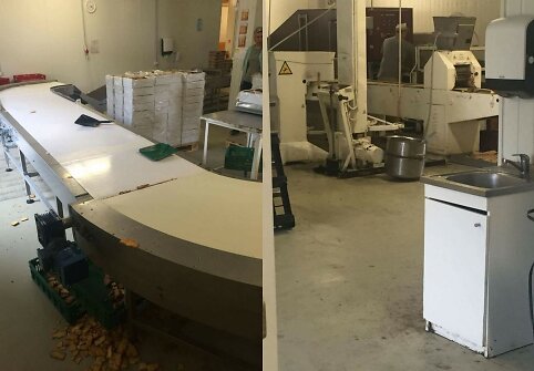 Įmonės &bdquo;Trys kepėjai&ldquo; parduodamos produkcijos gamybos procesas
