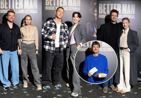  Better Man: Robbie Williams istorija - i&scaron;ankstinė filmo peržiūra