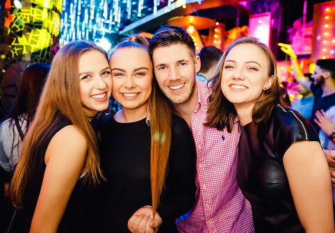 Vakarėlio klube &bdquo;Mojo Lounge&ldquo; akimirka
