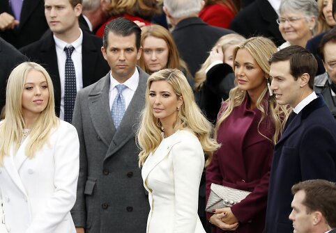 Tiffany Trump, Donaldas Trumpas jaunesnysis, Ivanka Trump ir Jaredas Kushneris