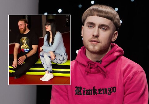 Dovydas Rimkus-Rimkenzo ir jo mylimoji Samanta