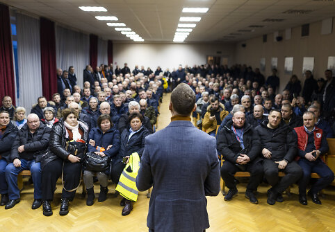 Vilniaus vie&scaron;ojo transporto darbuotojų streikas