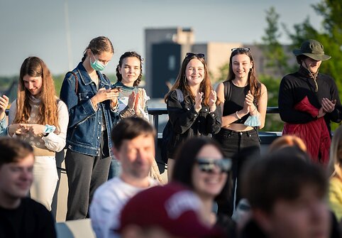 Jaunimo muzikos festivalio &bdquo;&Scaron;iauliai gyvai&ldquo; akimirka