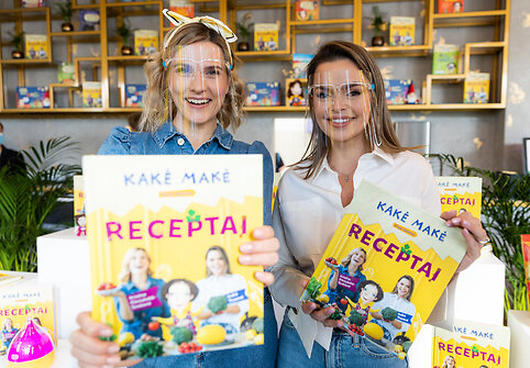 Kakės Makės knygos „Kakė Makė. Receptai“ pristatymas