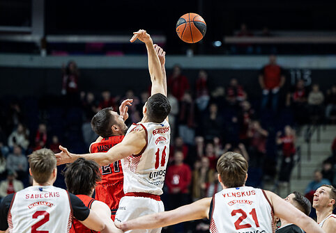 LKL rungtynės: Vilniaus „Rytas“ - Utenos „Juventus“