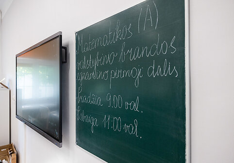 11-okai laiko matematikos egzaminą