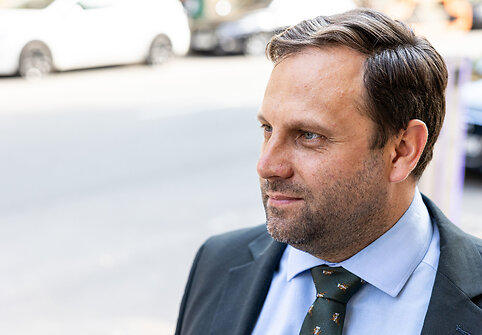 Ignas Hofmanas atvyko į STT apklausą