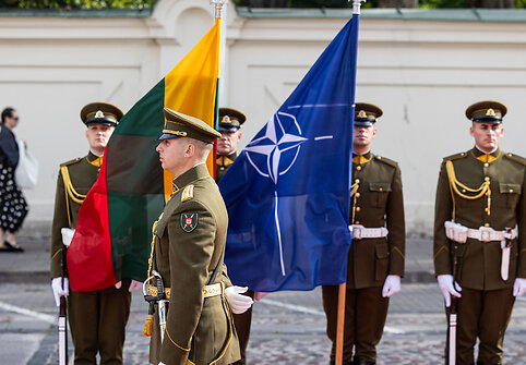 Gen. Alexus G. Grynkewich pasitikimo ceremonija