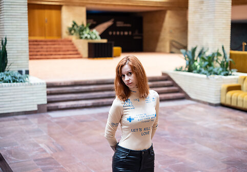 Ukrainos dramaturgė Lena Liagu&scaron;onkova
