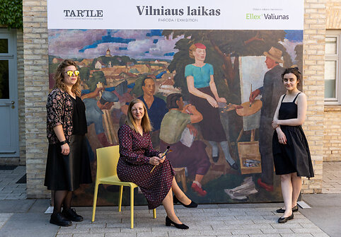 Lietuvos meno pažinimo centre &bdquo;Tartle&ldquo; naujos parodos &bdquo;Vilniaus laikas&ldquo; atidarymas