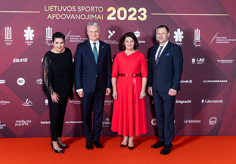 Lietuvos sporto apdovanojimų 2023 svečiai