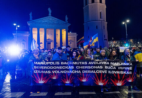 Ukrainos palaikymo eisena