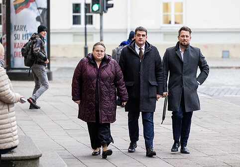 Agnė &Scaron;irinskienė, Remigijus Žemaitaitis, Robert Puchovič