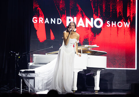 Ievos Dūdaitės pasirodymas &bdquo;Grand Piano Show&ldquo; 