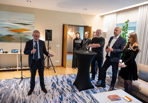 Disidentų turo pristatymas Nyderlandų Karalystės ambasadoje